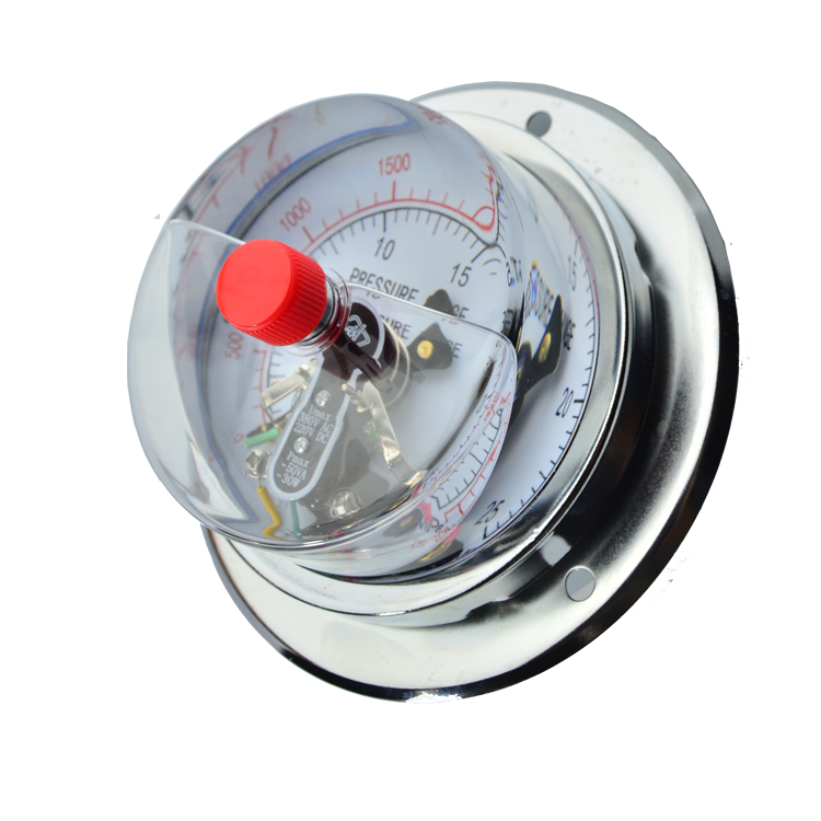 轴向带边耐震电接点